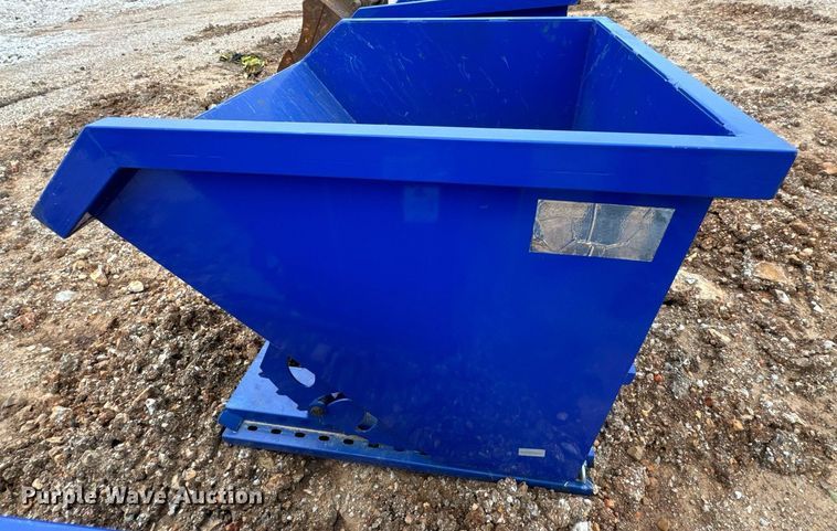 image for item DU9617 T Equipment & Supply forklift dump hopper