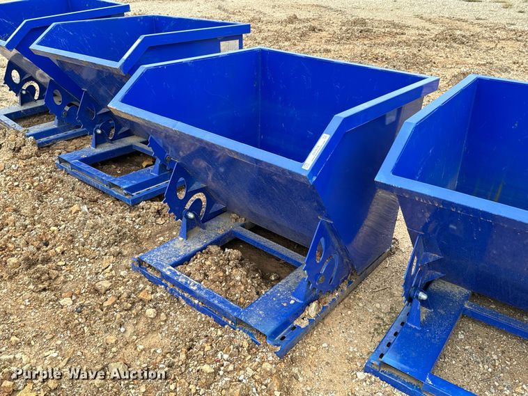 image for item DU9618 T Equipment & Supply forklift dump hopper