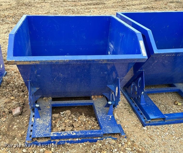 image for item DU9618 T Equipment & Supply forklift dump hopper