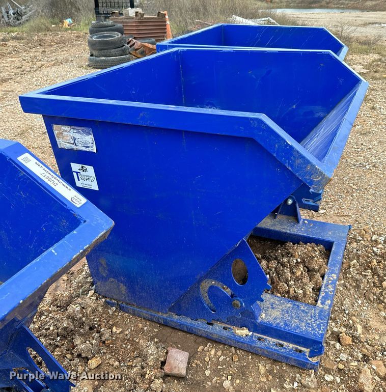 image for item DU9618 T Equipment & Supply forklift dump hopper