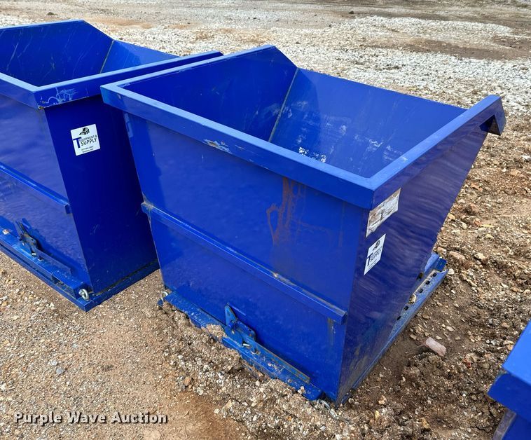 image for item DU9618 T Equipment & Supply forklift dump hopper