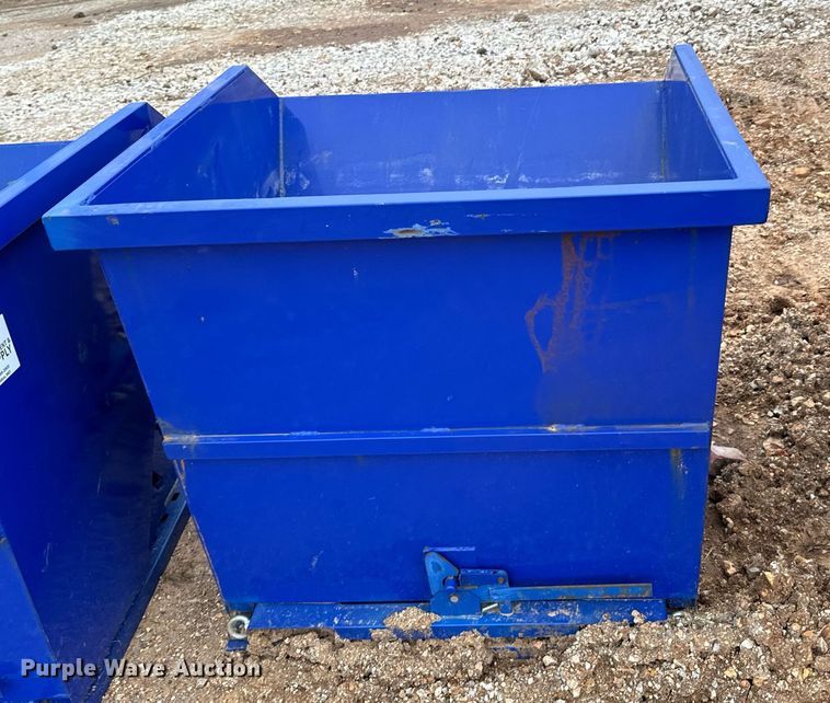 image for item DU9618 T Equipment & Supply forklift dump hopper