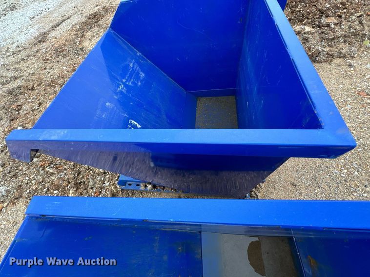 image for item DU9618 T Equipment & Supply forklift dump hopper