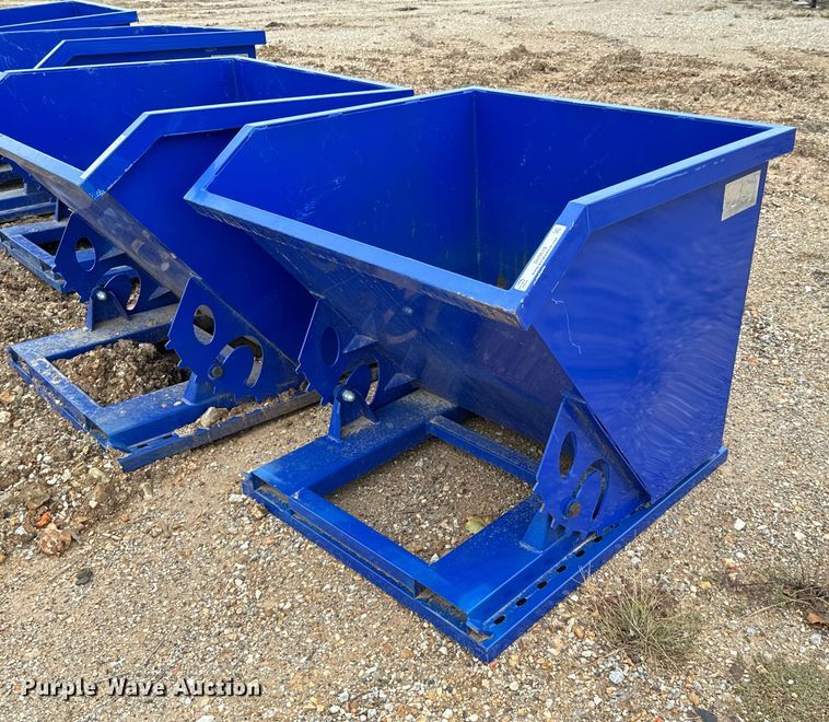 image for item DU9619 T Equipment & Supply forklift dump hopper