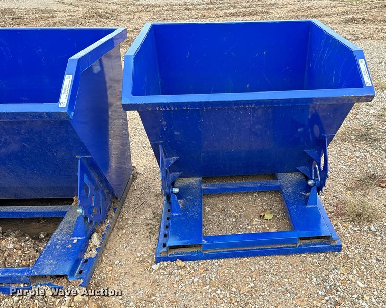 image for item DU9619 T Equipment & Supply forklift dump hopper