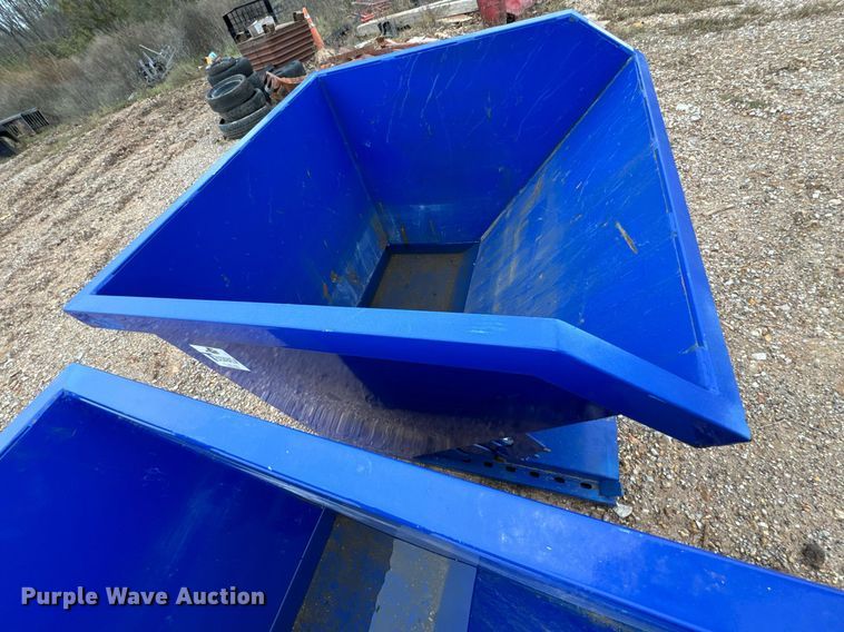 image for item DU9619 T Equipment & Supply forklift dump hopper