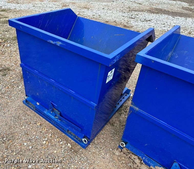 image for item DU9619 T Equipment & Supply forklift dump hopper