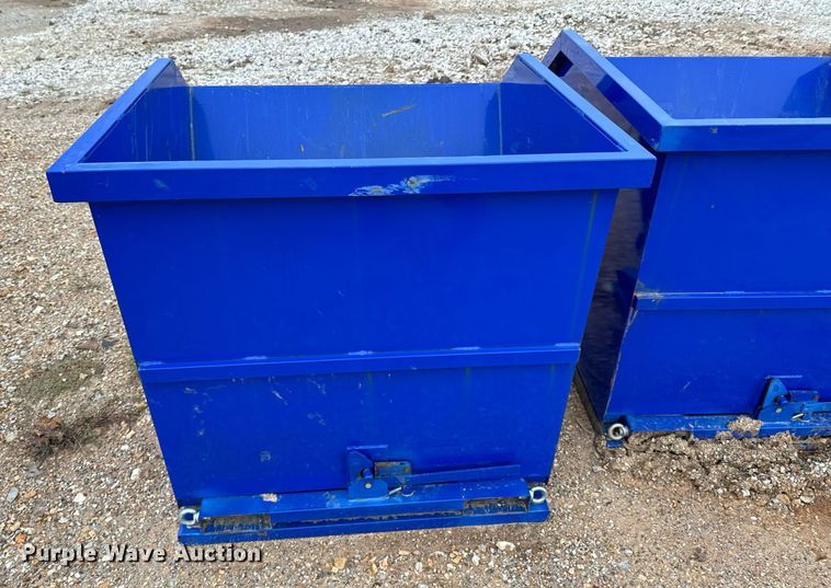 image for item DU9619 T Equipment & Supply forklift dump hopper