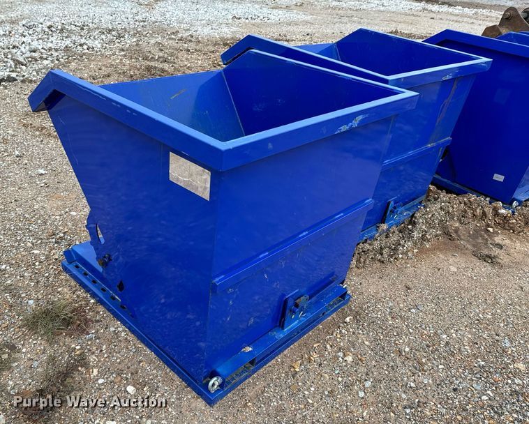 image for item DU9619 T Equipment & Supply forklift dump hopper