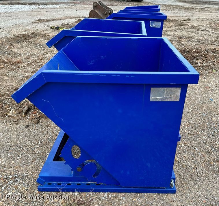 image for item DU9619 T Equipment & Supply forklift dump hopper