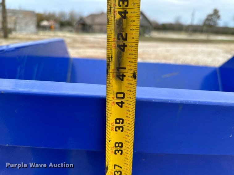 image for item DU9619 T Equipment & Supply forklift dump hopper