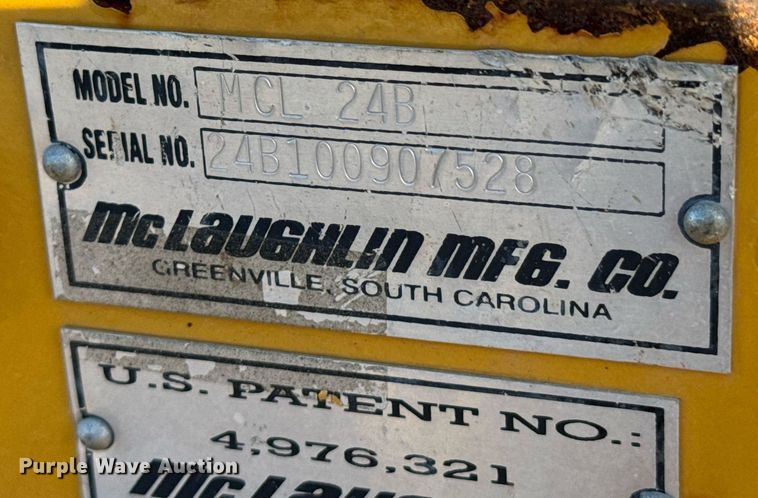 image for item DU9630 1999 McLaughin MCL 24B earth auger