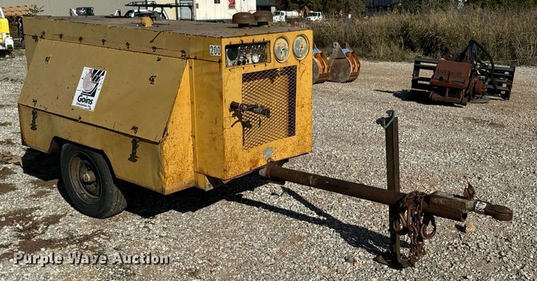 image for item DU9634 1987 Sullivan Machinery D01250421C1EA air compressor