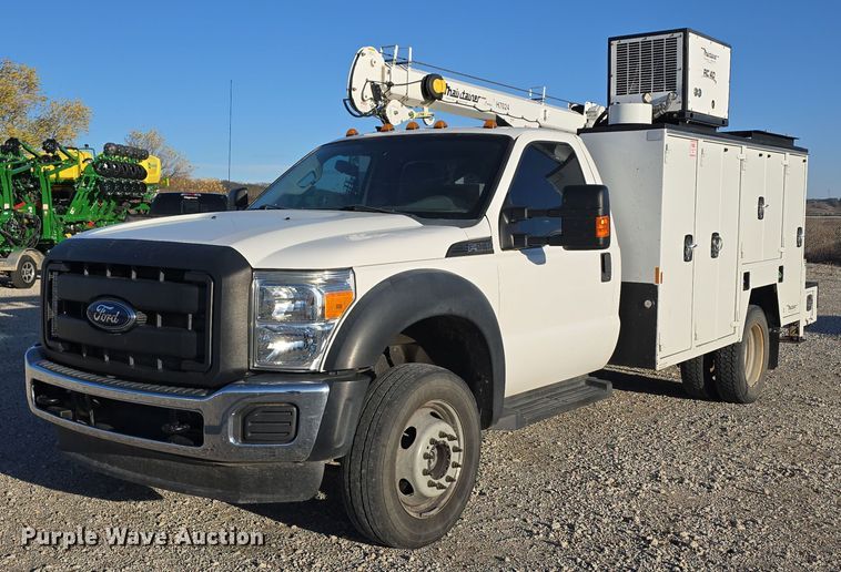 image for item DV0033 2013 Ford F550 Super Duty XL utility / service truck