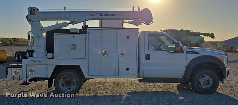 image for item DV0033 2013 Ford F550 Super Duty XL utility / service truck