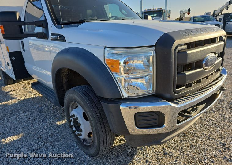 image for item DV0033 2013 Ford F550 Super Duty XL utility / service truck