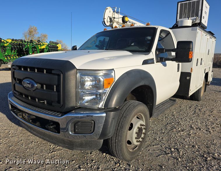 image for item DV0033 2013 Ford F550 Super Duty XL utility / service truck