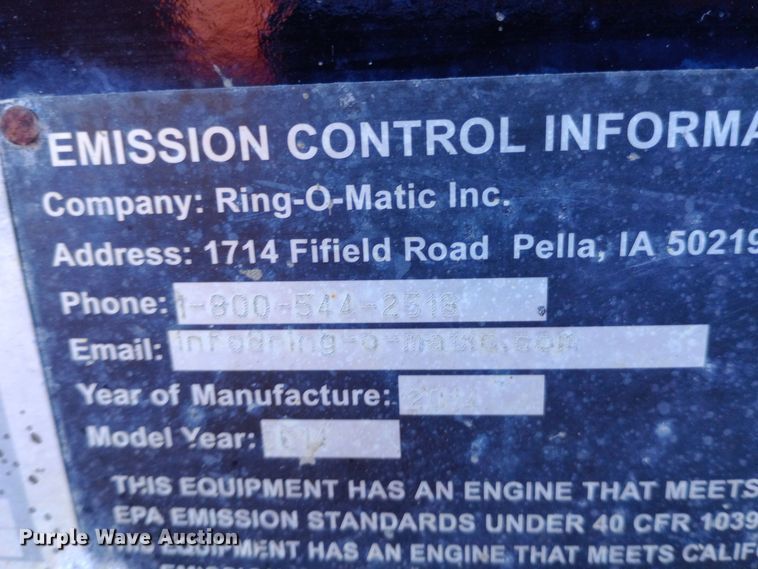 image for item DW0854 2014 Ring-o-Matic 850 vacuum excavator