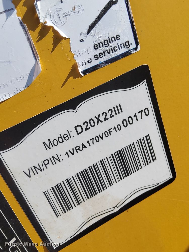 image for item DW0861 2015 Vermeer D20X22 Series III directional boring unit