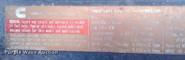 image for item DW0864 2006 Ditch Witch FX60 vacuum excavator