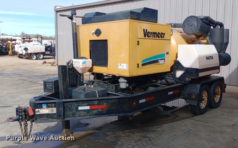image for item DW0865 2009 Vermeer V500 vacuum excavator