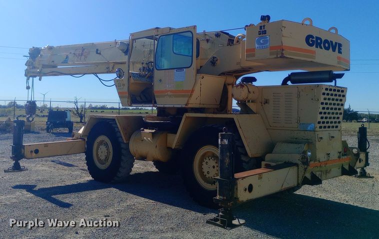 image for item DW0872 1980 Grove RT518 crane