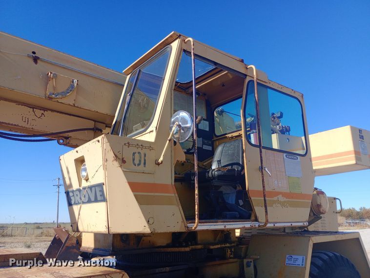 image for item DW0872 1980 Grove RT518 crane