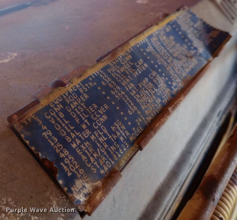 image for item DW0874 1972 Wabco 444 rigid frame motor grader