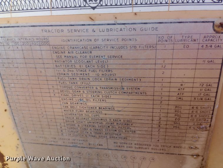 image for item DW0885 Allis-Chalmers HD-11EP dozer