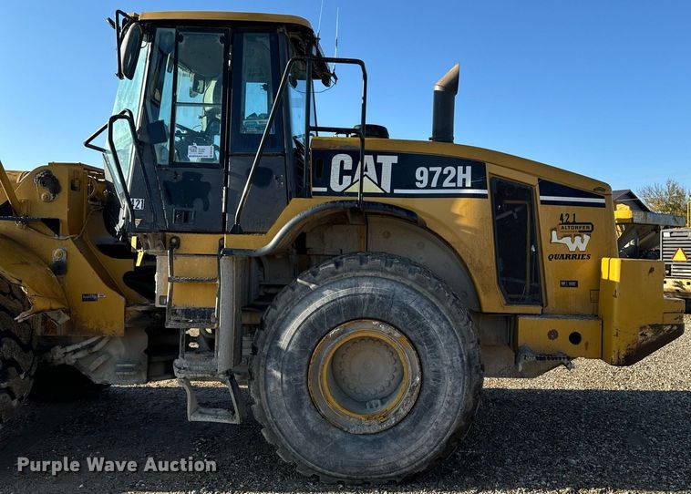 image for item DW2423 2006 Caterpillar 972H wheel loader