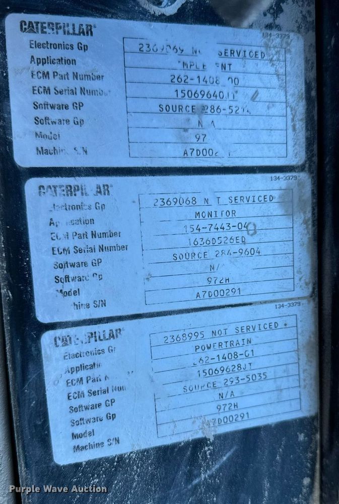 image for item DW2423 2006 Caterpillar 972H wheel loader