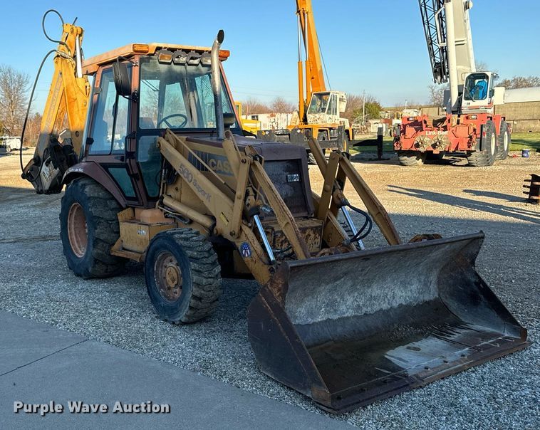 image for item DW2429 1991 Case 580 Super K backhoe