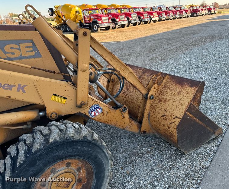 image for item DW2429 1991 Case 580 Super K backhoe