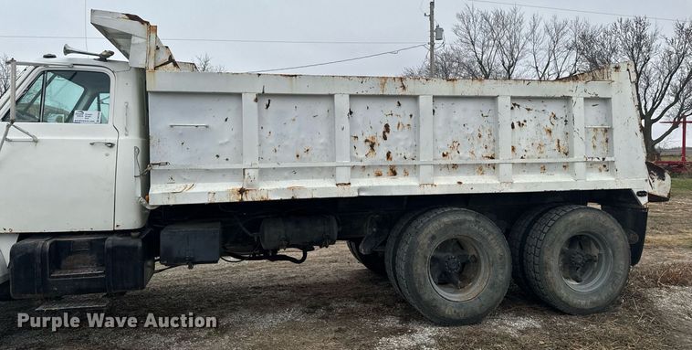 image for item DW2438 1978 GMC Brigadier dump truck