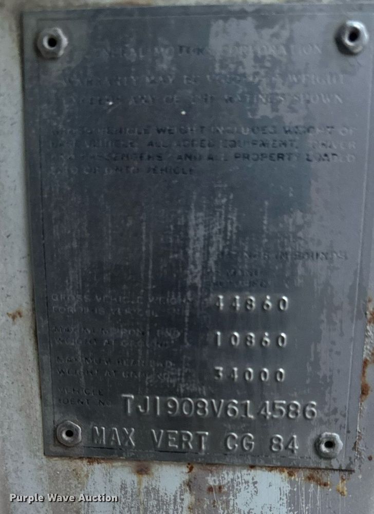 image for item DW2438 1978 GMC Brigadier dump truck