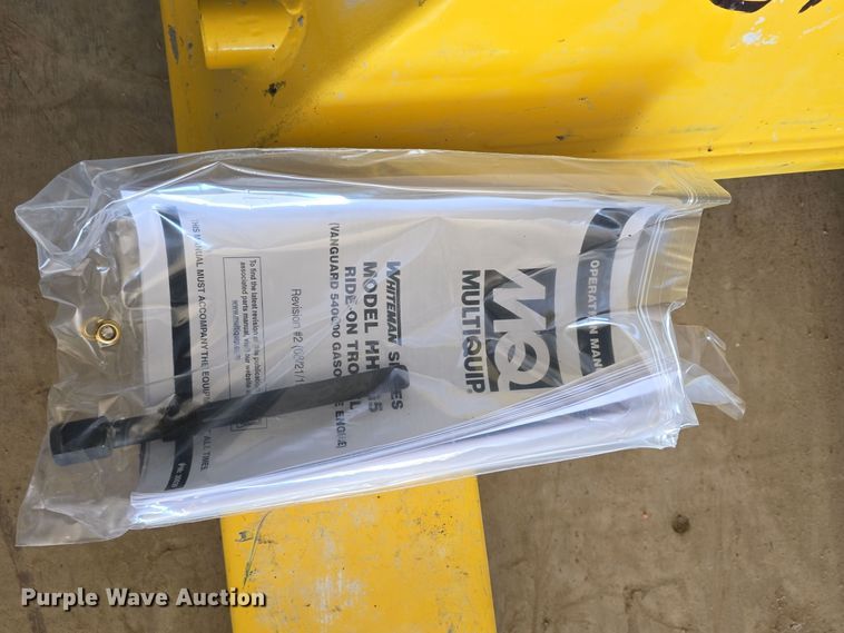 image for item DW3919 2021 MultiQuip HHNG5 power trowel