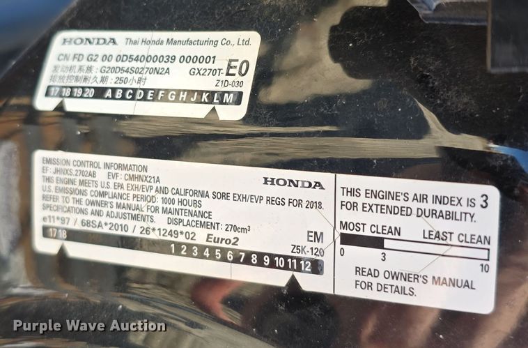 image for item DW3920 2019 Husqvarna BG479F power trowel