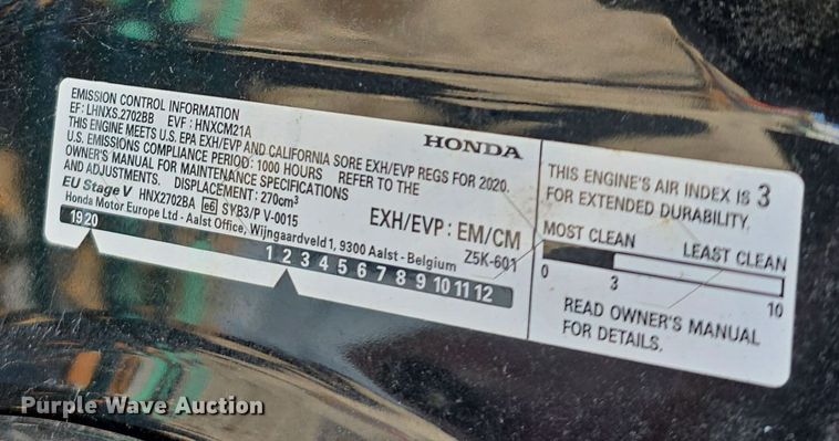 image for item DW3921 2020 Multiquip Whiteman B46H90 power trowel