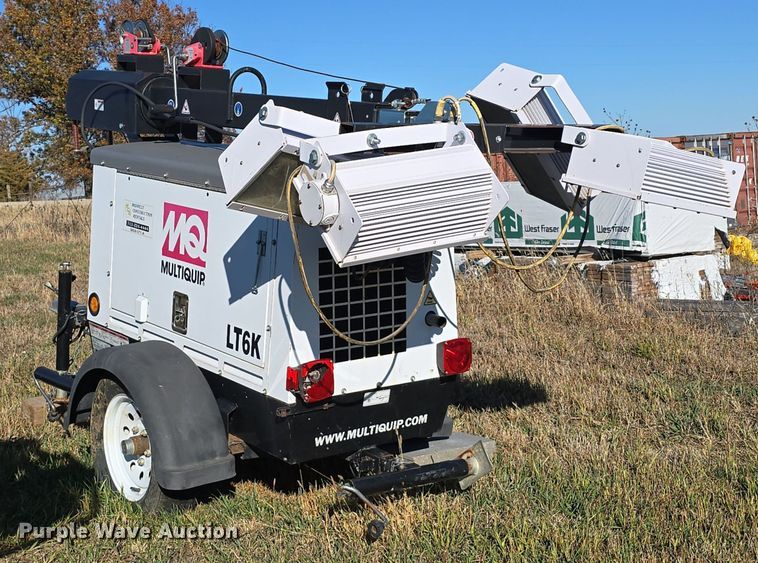 image for item DW3922 2015 Multiquip LT6K light plant