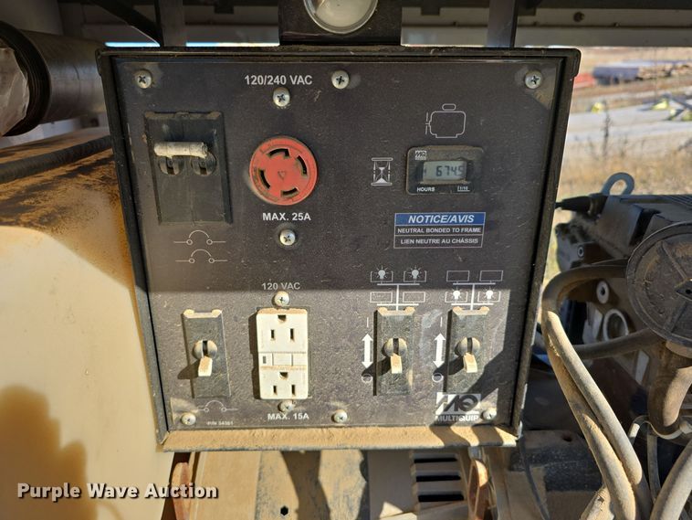 image for item DW3922 2015 Multiquip LT6K light plant