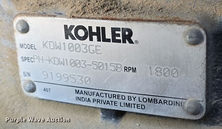 image for item DW3922 2015 Multiquip LT6K light plant