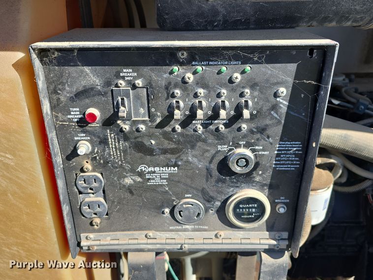 image for item DW3924 2014 Magnum Power MLT3060K light plant