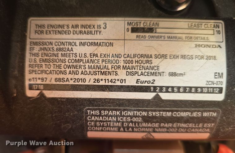 image for item DW3928 2018 Husqvarna FS520 concrete saw