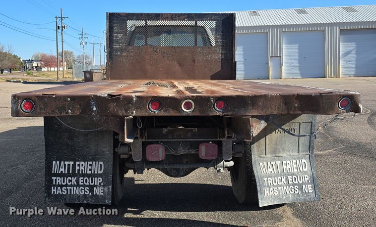 image for item DW3970 1991 GMC Topkick dump flatbed truck