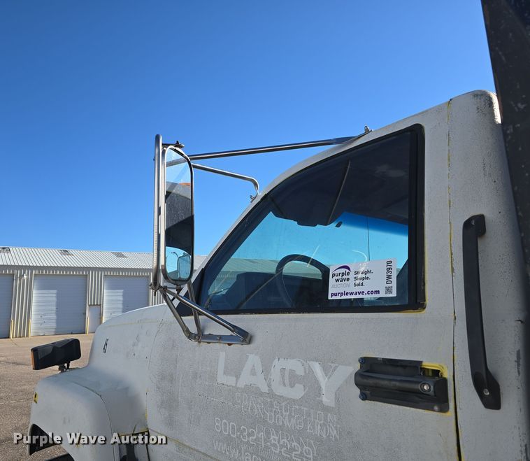 image for item DW3970 1991 GMC Topkick dump flatbed truck