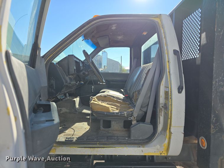 image for item DW3970 1991 GMC Topkick dump flatbed truck