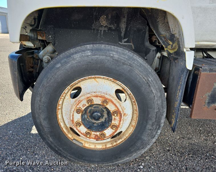 image for item DW3970 1991 GMC Topkick dump flatbed truck