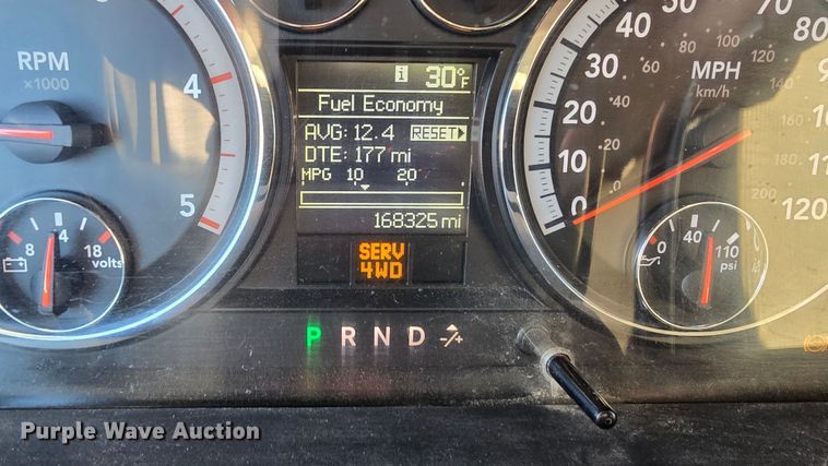 image for item DW3985 2011 Dodge Ram 4500HD flatbed truck