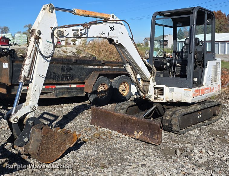 image for item DW3991 1996 Bobcat 331 C-Series mini excavator