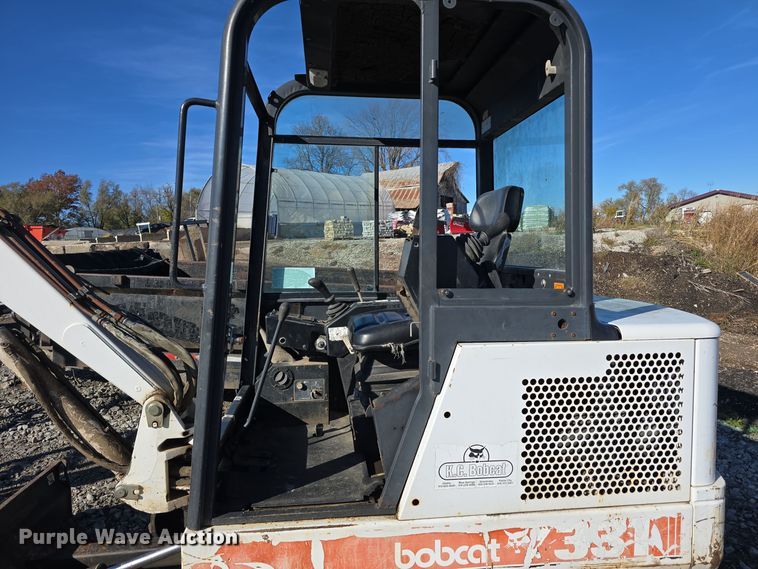 image for item DW3991 1996 Bobcat 331 C-Series mini excavator
